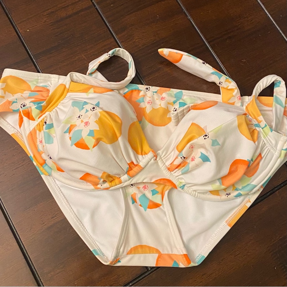 Kate Spade Orange Blossom Bikini View 3